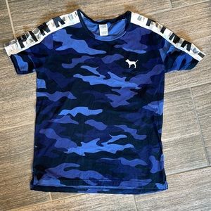 Pink, size small tee